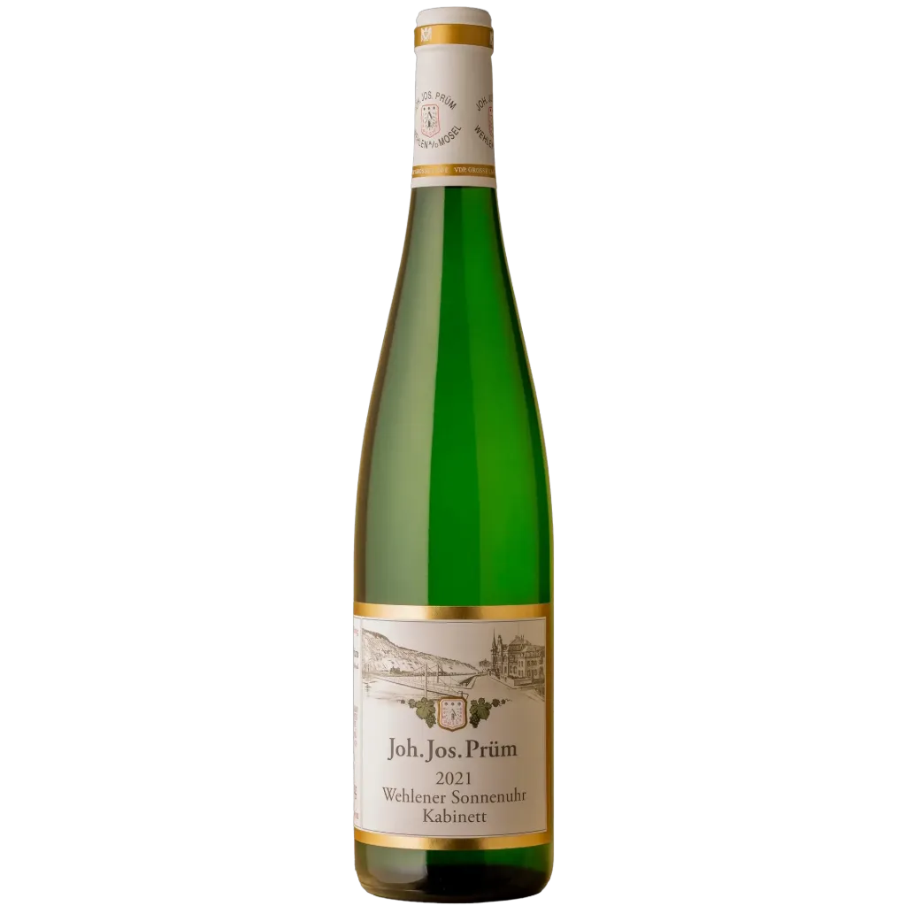 Joh. Jos. Prüm Wehlener Sonnenuhr Kabinett Weißkapsel 2021