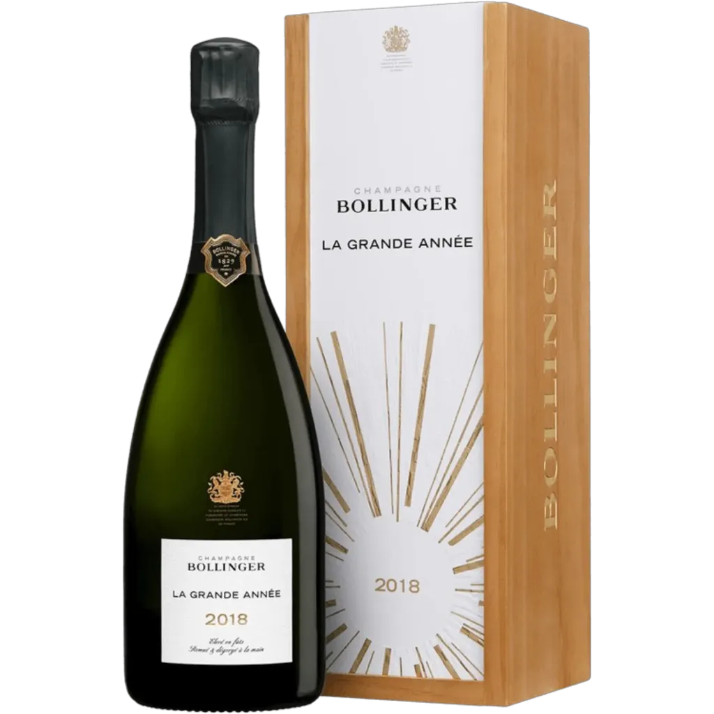 Bollinger La Grande Année Brut 2018 (in luxe houten kist)