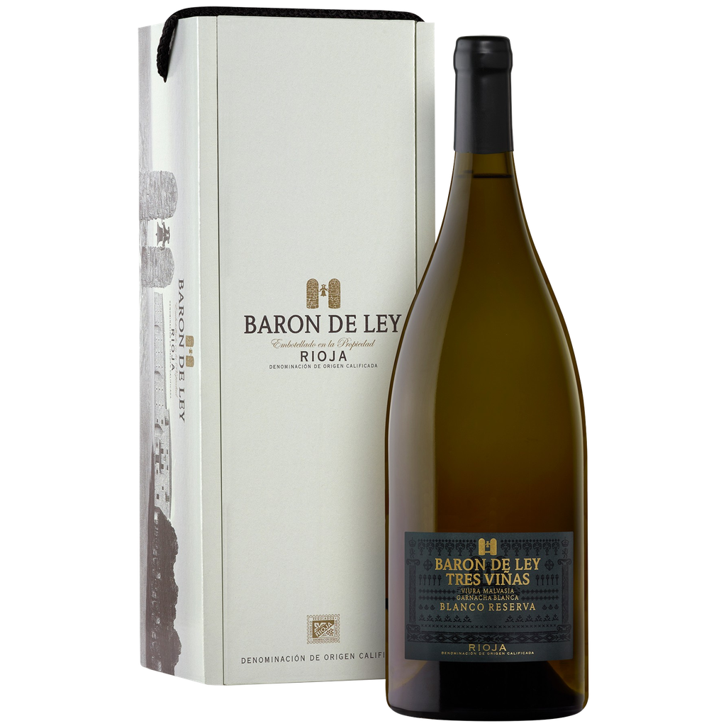 Baron de Ley Reserva Tres Viñas in geschenkverpakking - 150cl