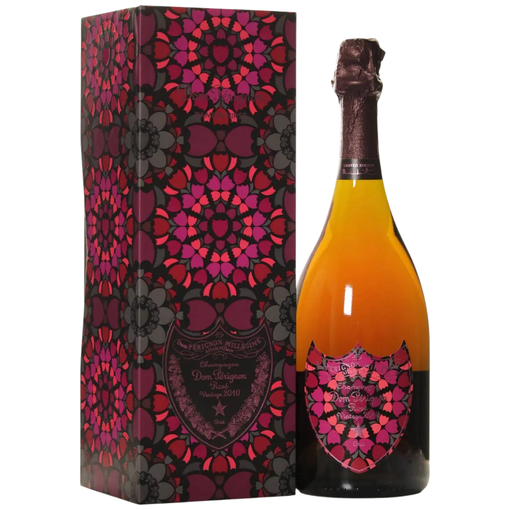 Champagne Dom Perignon Rose 2010 Damien Hirst Limited Edition in Giftbox